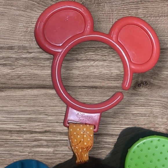 KIDS PREFERRED BABY MICKEY MOUSE ON THE GO PULL DOWN ACTIVITY-TEETHING TOY - Picture 6 of 7